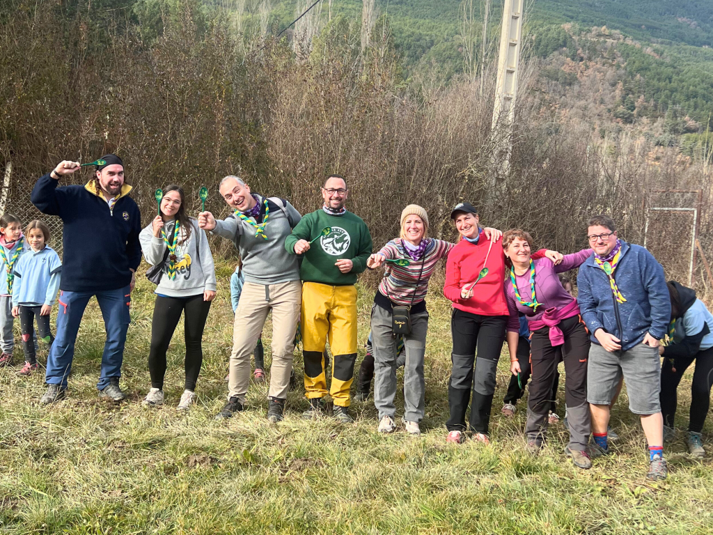 Equipo de cocina del Campamento de Navidad de 2023-24 en Villanúa