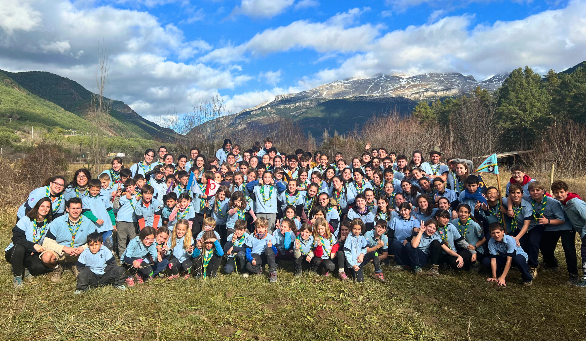 Grupo Scout Impeesa 424 en el Campamento de Navidad 2023-24