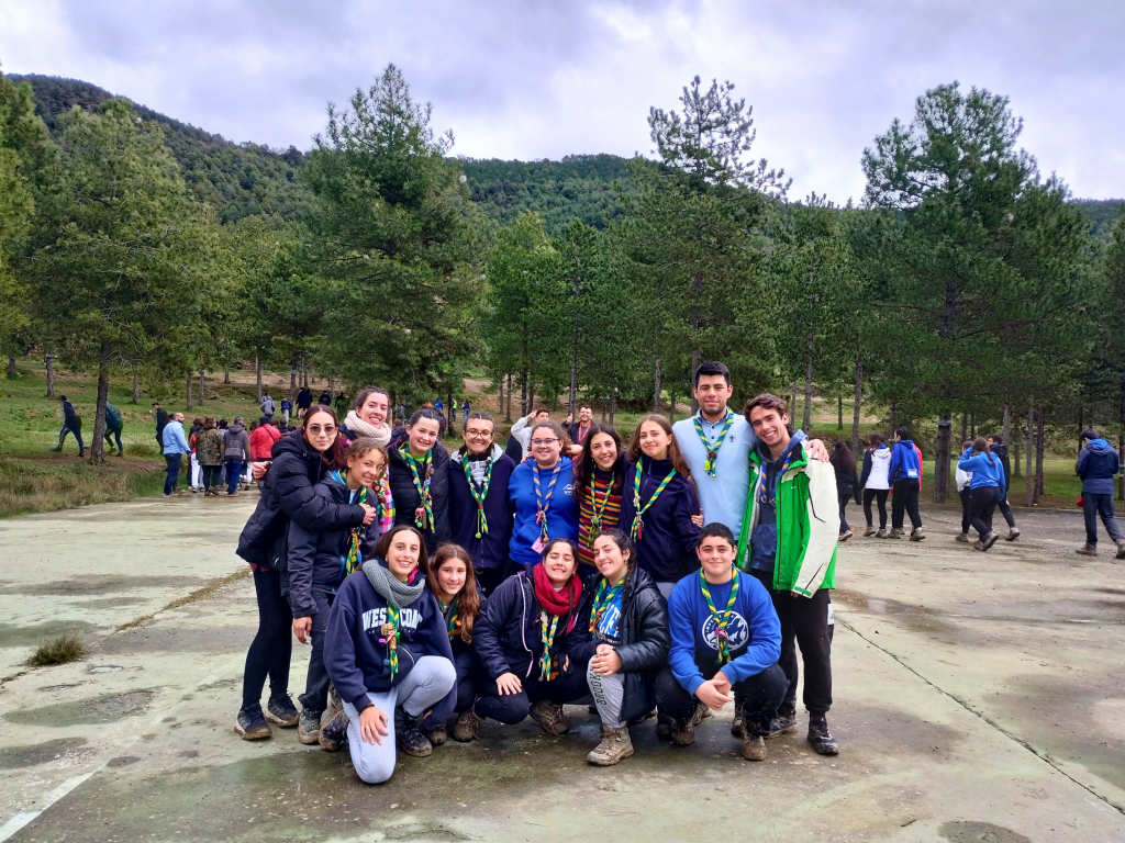 Unidad Duwamish en el Campo de Trabajo de 2024 en Griébal
